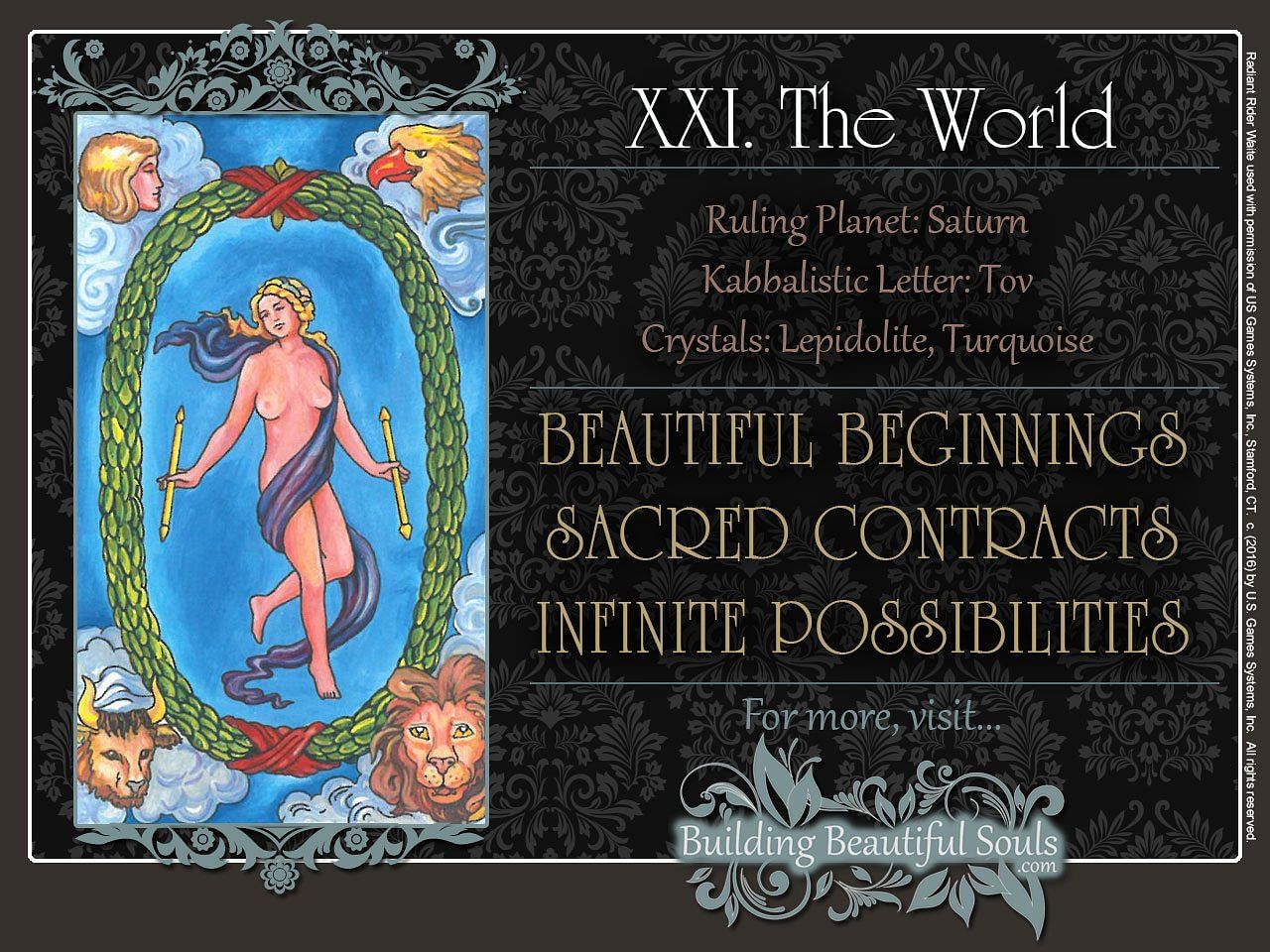 World Tarot Card